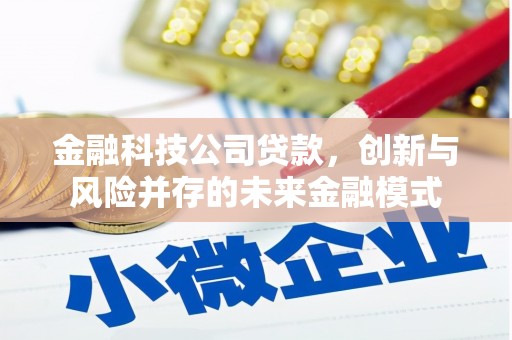 崆峒金融科技公司贷款，创新与风险并存的未来金融模式