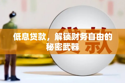 崆峒低息贷款，解锁财务自由的秘密武器