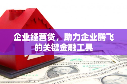 崆峒企业经营贷，助力企业腾飞的关键金融工具