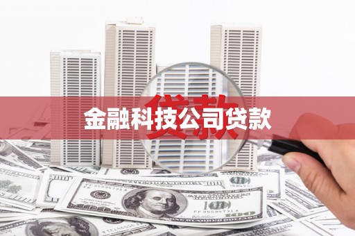 崆峒金融科技公司贷款