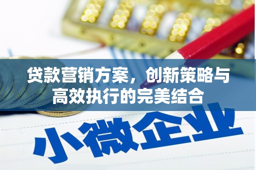 崆峒贷款营销方案，创新策略与高效执行的完美结合