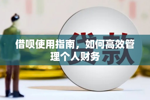 崆峒借呗使用指南，如何高效管理个人财务