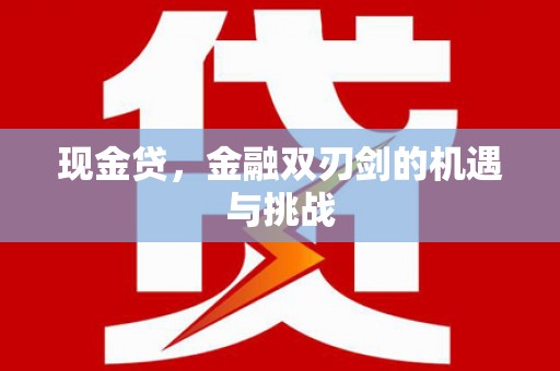 崆峒现金贷，金融双刃剑的机遇与挑战