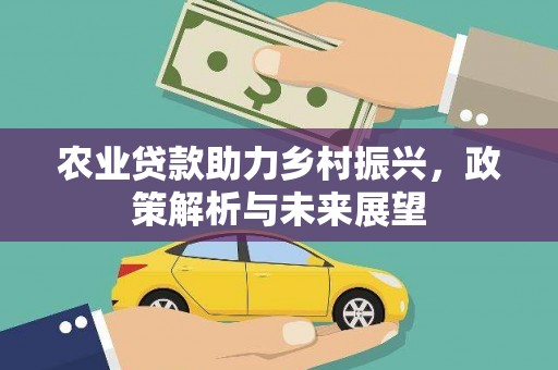 崆峒农业贷款助力乡村振兴，政策解析与未来展望