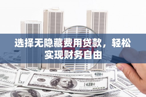 崆峒选择无隐藏费用贷款，轻松实现财务自由
