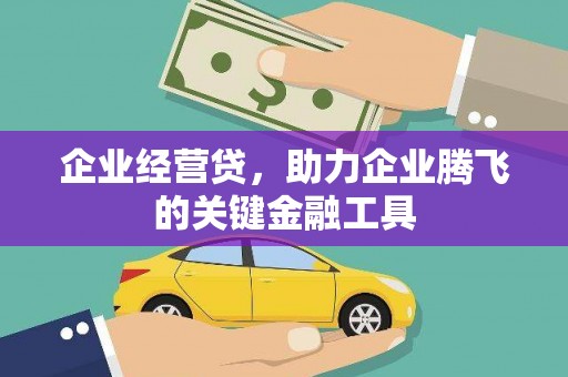 崆峒企业经营贷，助力企业腾飞的关键金融工具