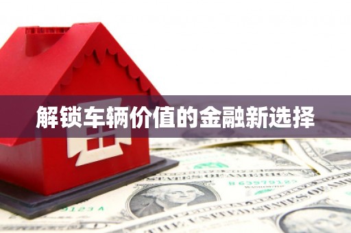 崆峒解锁车辆价值的金融新选择