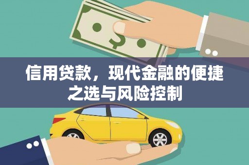 崆峒信用贷款，现代金融的便捷之选与风险控制