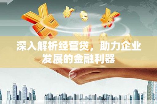 崆峒深入解析经营贷，助力企业发展的金融利器