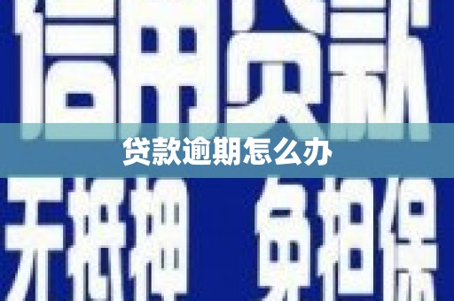 崆峒贷款逾期怎么办
