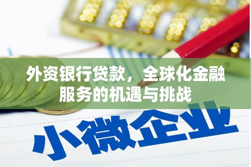 崆峒外资银行贷款，全球化金融服务的机遇与挑战