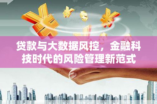 崆峒贷款与大数据风控，金融科技时代的风险管理新范式