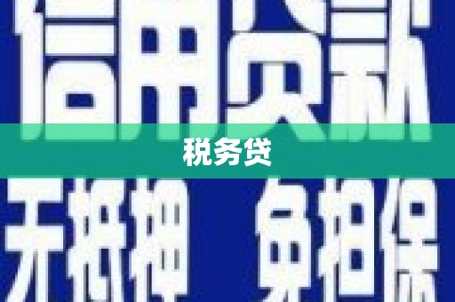 崆峒税务贷