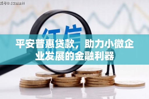 崆峒平安普惠贷款，助力小微企业发展的金融利器