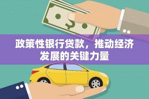 崆峒政策性银行贷款，推动经济发展的关键力量