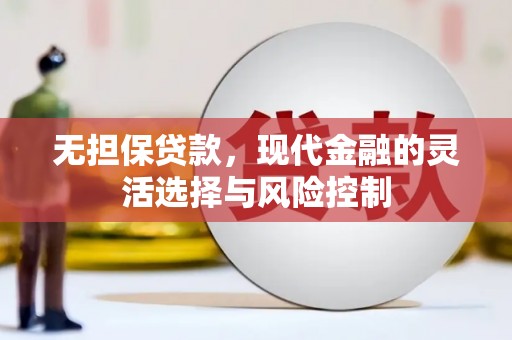 崆峒无担保贷款，现代金融的灵活选择与风险控制