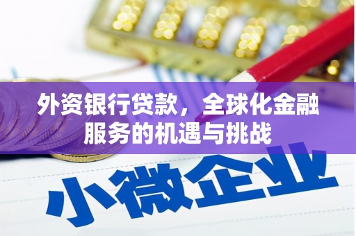 崆峒外资银行贷款，全球化金融服务的机遇与挑战