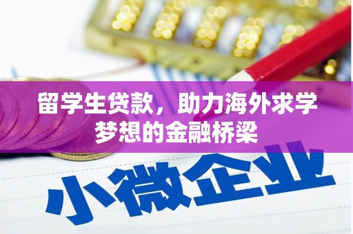 崆峒留学生贷款，助力海外求学梦想的金融桥梁