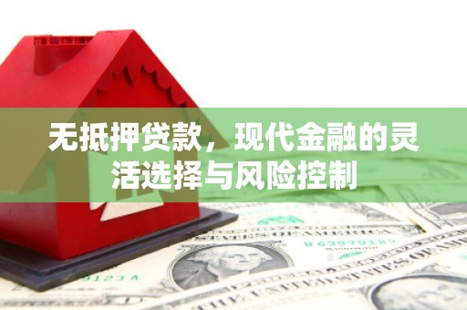 崆峒无抵押贷款，现代金融的灵活选择与风险控制