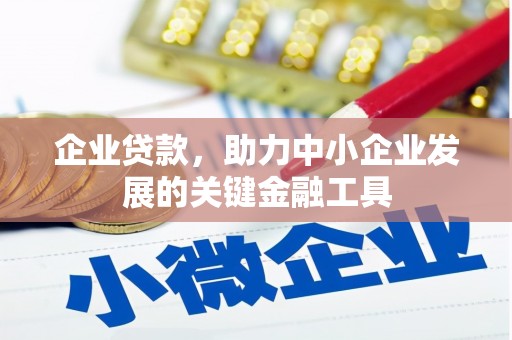 崆峒企业贷款，助力中小企业发展的关键金融工具