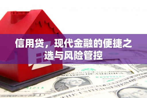 崆峒信用贷，现代金融的便捷之选与风险管控