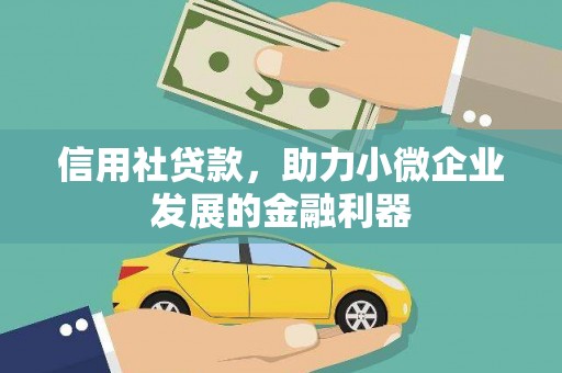 崆峒信用社贷款，助力小微企业发展的金融利器