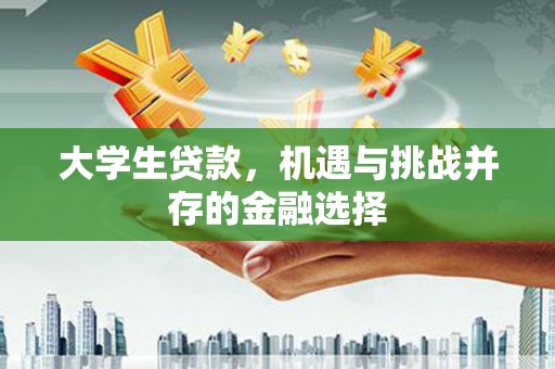 崆峒大学生贷款，机遇与挑战并存的金融选择