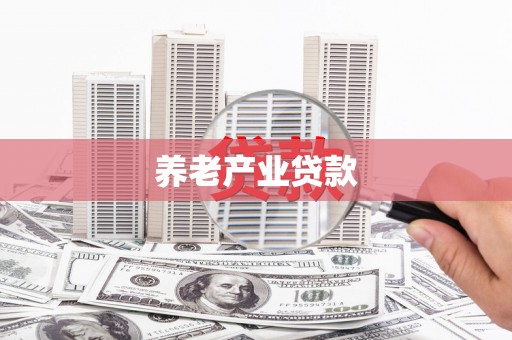 崆峒养老产业贷款