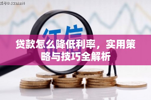 崆峒贷款怎么降低利率，实用策略与技巧全解析