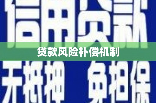 崆峒贷款风险补偿机制