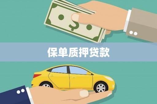 崆峒保单质押贷款